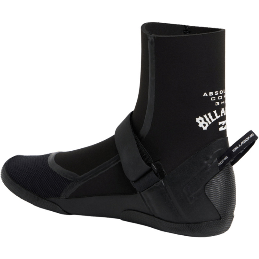 2026 Billabong Absolute Core 5mm Round Toe Boot ABYWW00164 - Black